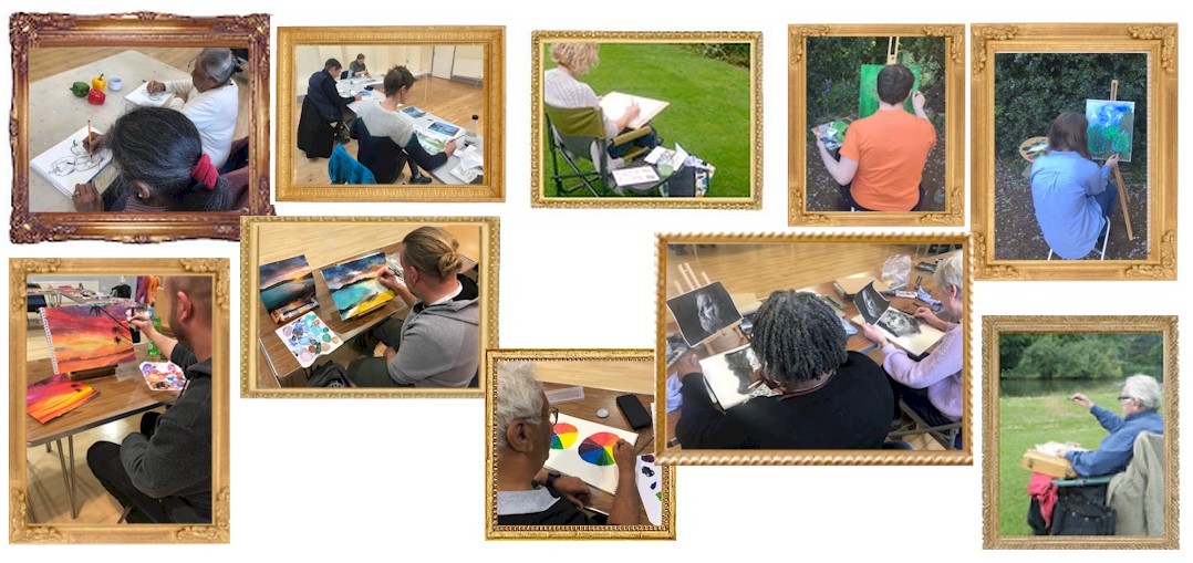 Drawing and painting courses
