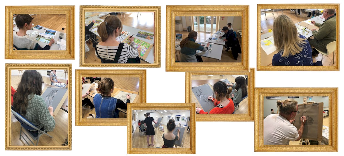 Drawing and painting workshops